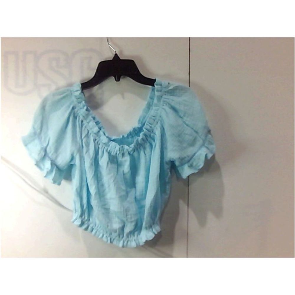 Ocean Drive Girls JCDM Tee, Light Blue, Size Medium